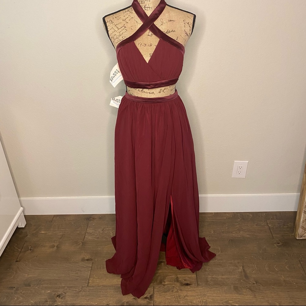 Two Piece Fame and Partners dress size 6